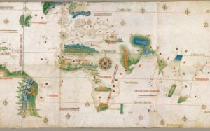 Cantino Planisphere in 1502 is the earliest known map displaying Portuguese discoveries in the east and the west Cantino Planisphere in 1502 is the earliest known map displaying Portuguese discoveries in the east and the west