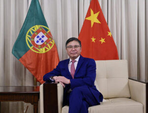 Zhao Bentang became China's ambassador to Portugal in 2021, taking over for the man who now heads the Chinese mission to the EU, Cai Run Zhao Bentang became China's ambassador to Portugal in 2021, taking over for the man who now heads the Chinese mission to the EU, Cai Run