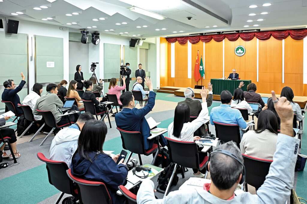 The chief executive interacts lawmakers during a question-and-answer session following his address