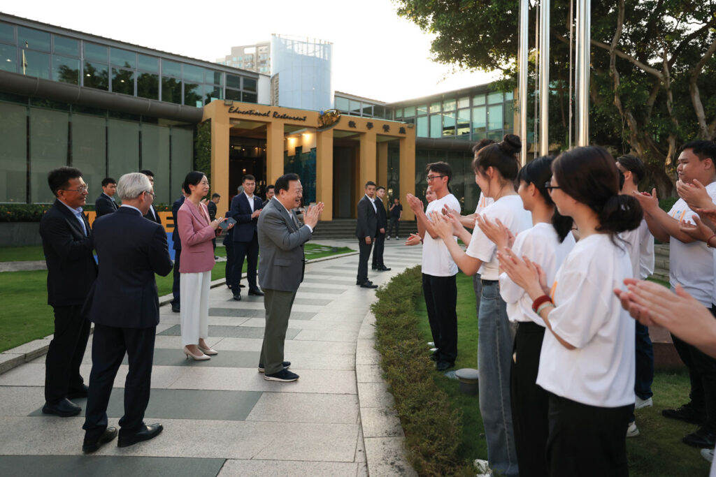 Xia even visited the Macao University of Tourism