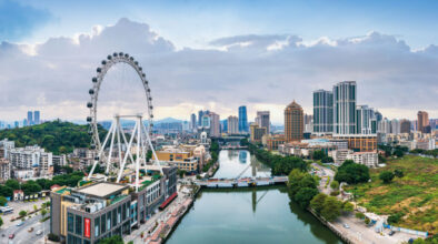 Straddling the Qijiang River, Zhongshan is home to 4.5 million people and a number of important manufacturing sectors