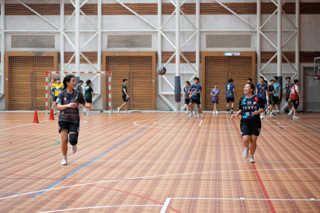 The sport is getting more popular among university students in Macao with support from the Macau-China Handball Association