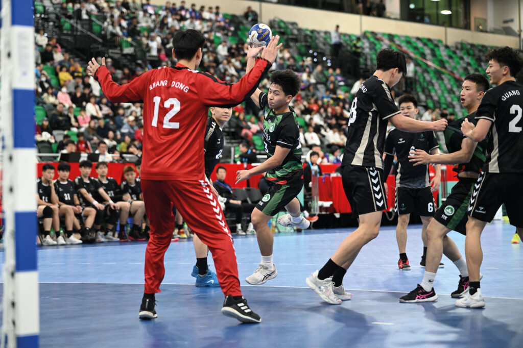 A lot of action plays out in a handball match, making it a compelling sport for spectators