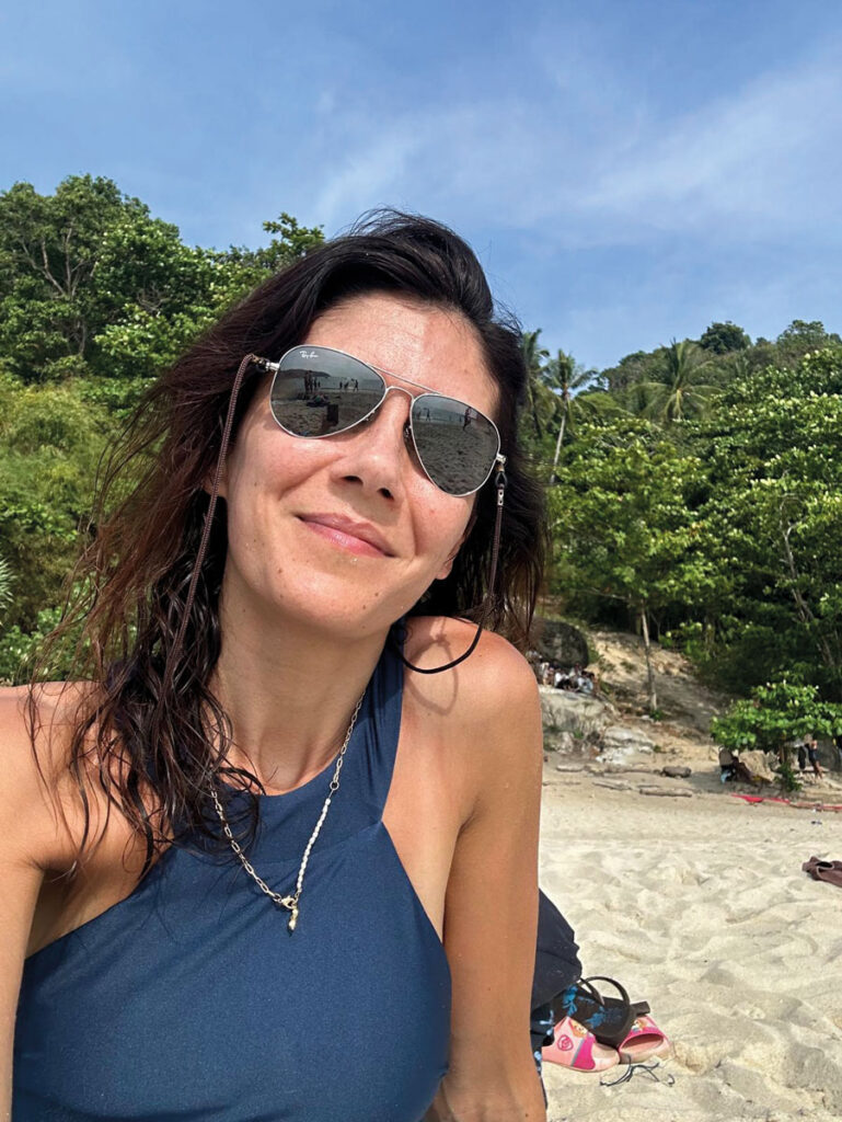 Macao resident Sara Santos Silva sees spending more time in the mainland as a chance to introduce her kids to new experiences, like camping