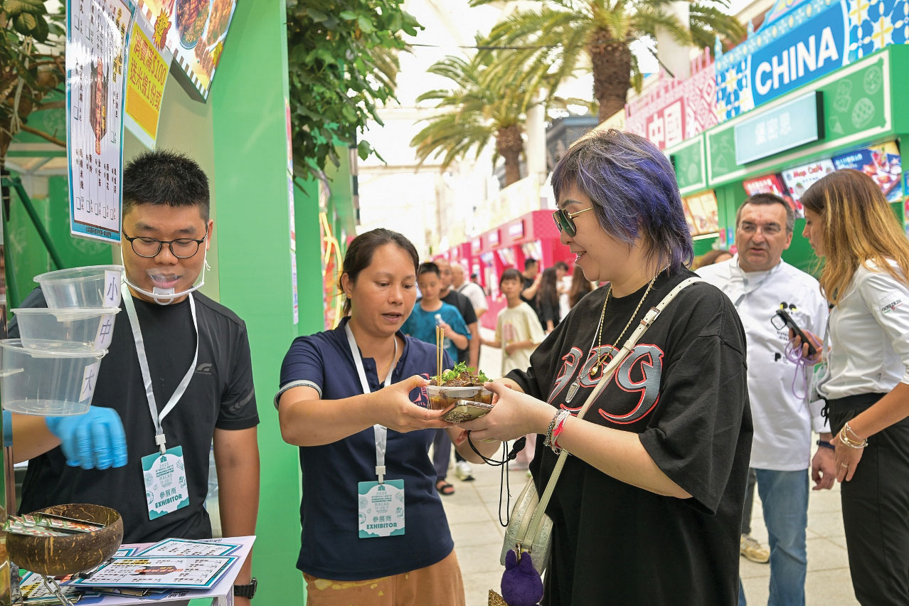 Over 100 food stalls served a plethora of dishes to about 100,000 participants