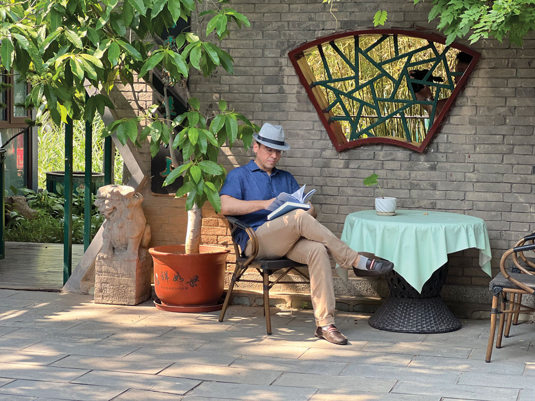 The translator is currently tackling Sun Tzu’s The Art of War