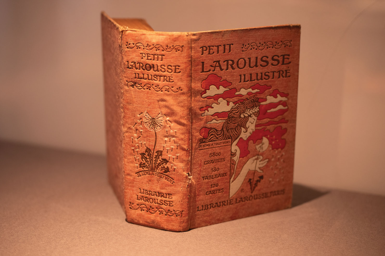 Art Nouveau pioneer Eugène Grasset designed this early edition of Petit Larousse Illustré