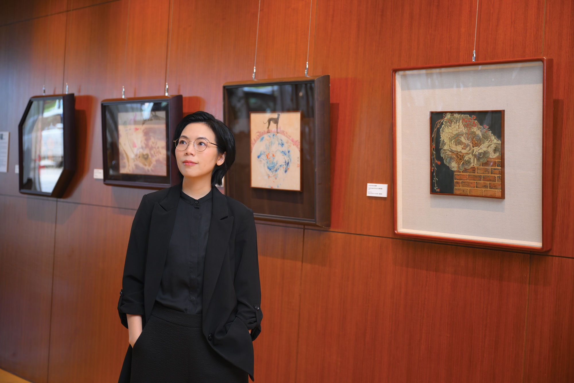 Leong feels lucky to be able to express herself through Chinese artistic styles