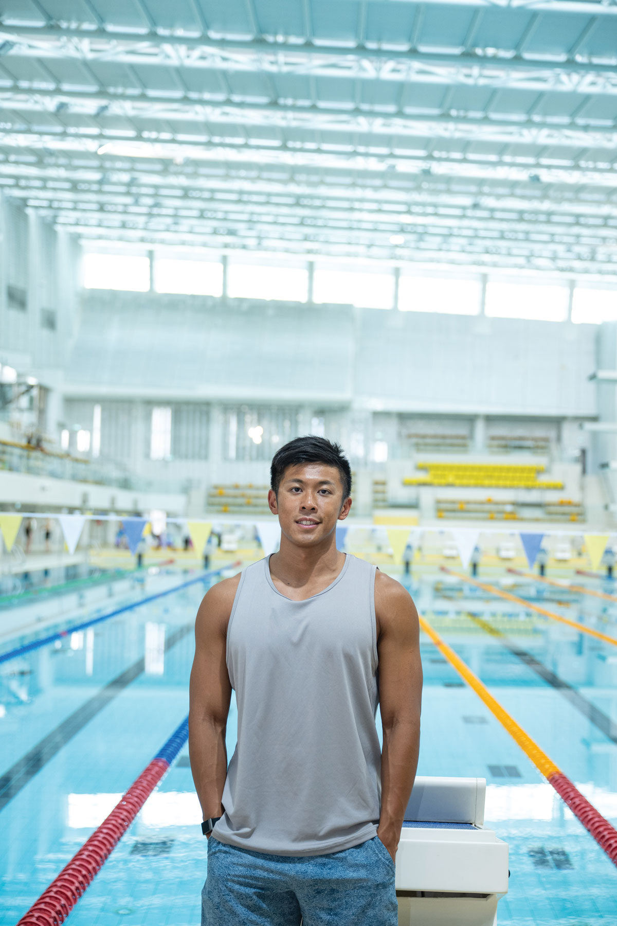 The swimmer has been representing Macao since he was a teenager