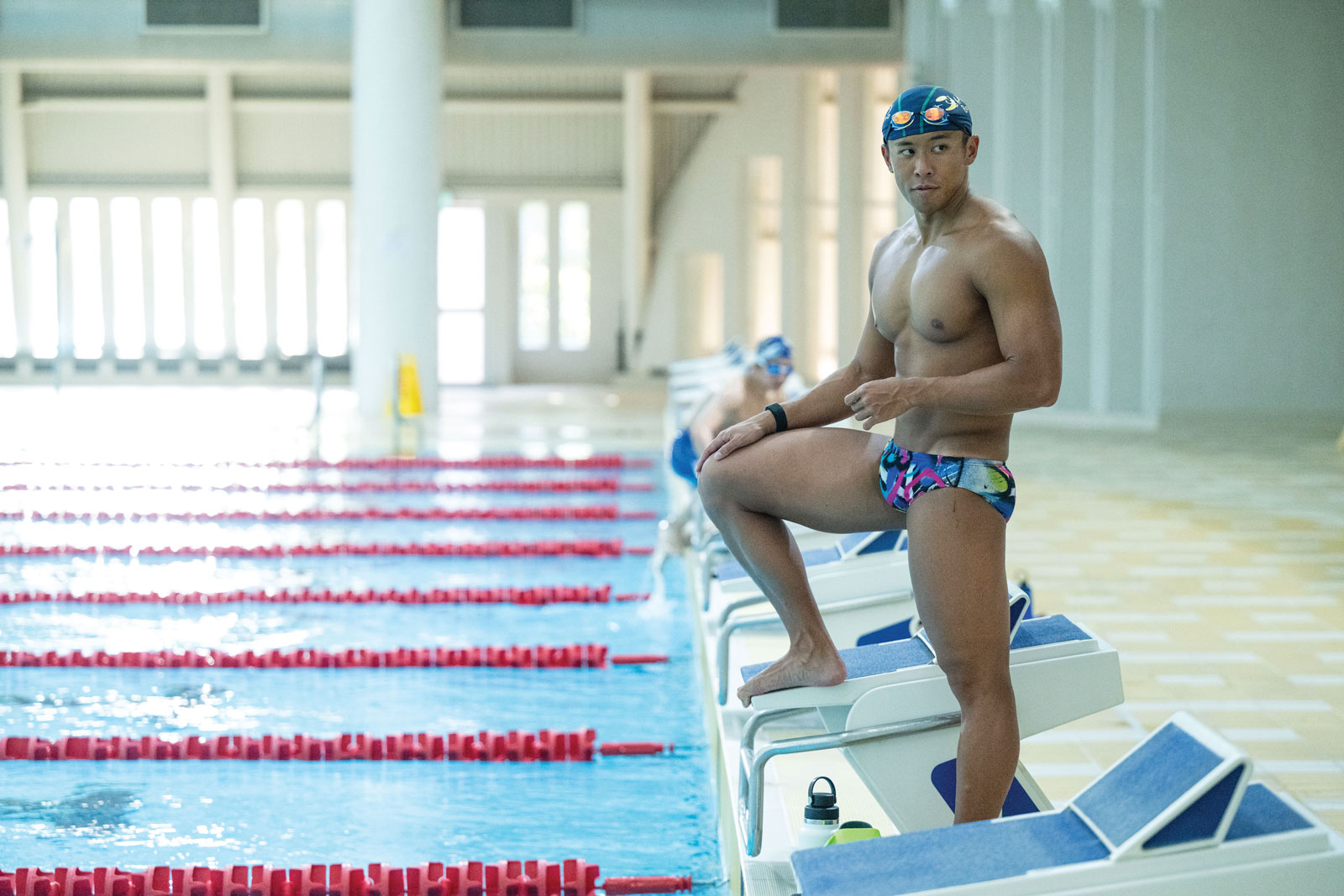 Plenty of time in the pool is also important as Chao prepares to represent Macao at the 15th National Games