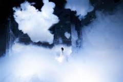 Massless Clouds Between Sculpture and Life is an ever-changing landscape of soap bubbles