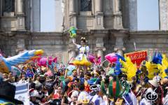 The Macao International Parade sets forth in a riot of colour and excitement from the Ruins of St Paul’s