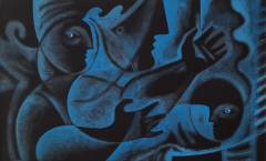 'Threesome Meeting' (2020) by Jayr Peny from Brazil