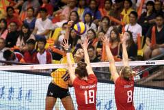 Belgium’s women take on the Thai team