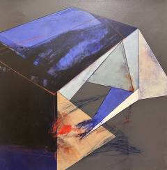 Gil Maia | Constructiones in Platio XXV | Acrylic on canvas | 90 x 90 cm