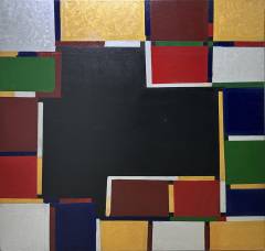 Isabel Laginhas | Untitled | Acrylic on canvas | 100 x 100 cm