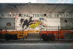 Lauren YS [USA], SATR [China], 2018, Terminal Marítimo Macao-Hong Kong, Ponte No. 5A do Porto Interior, Rua da Escola Náutica