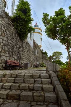 The Guia Lighthouse sits atop the Guia Hill Fitness Trail, which is 1.2 kilometres long. Near enough to the centre of the city, it’s a convenient stop for some fresh air and a short stroll, with a decent hike up to the famous lighthouse at the end.